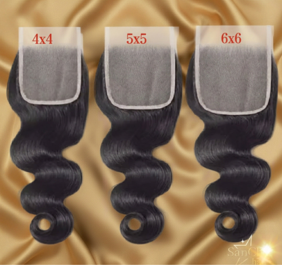 Nuvéa Nova – Transparent Lace Closures (4x4 | 5x5 | 6x6)